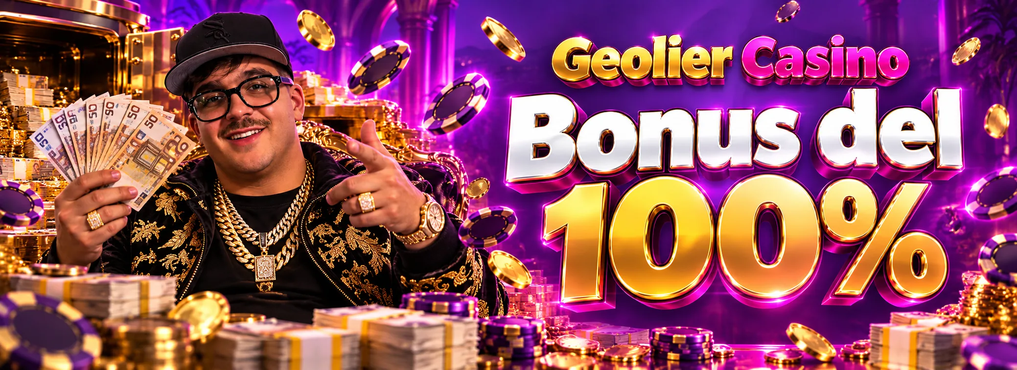 Geolier Casino — Il 100% di Geolier sul primo deposito — 100% del deposito